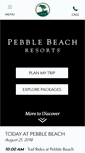 Mobile Screenshot of pebblebeach.com